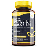 Psyllium Husk Fibre 700mg 180 Vcaps Nutravita - Nutra Best Bulgaria