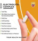 Electrolyte Complex 240 Vegan Tablets - Nutra Best Bulgaria