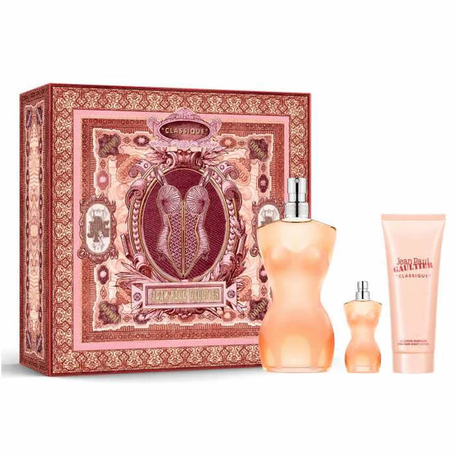 Jean Paul Gaultier Classique Eau De Toilette Spray 100ml Set 3 Pieces - Feel You