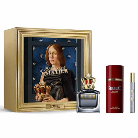 Jean Paul Gaultier Scandal Pour Homme Eau De Toilette Spray 100ml Set 3 Pieces - Feel You