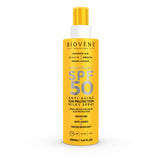 Слънцезащита за лице и тяло SPF 50 с хиалуронова киселина против стареене - 200 мл