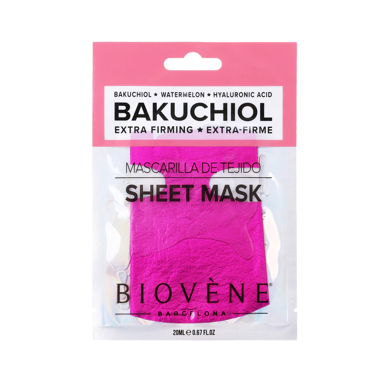 Bakuchiol mask with watermelon and hyaluronic acid for firming 1 pair