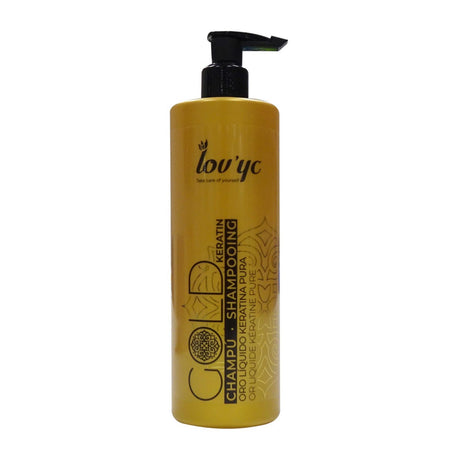 Elie Saab Lovyc Gold Keratin Champu Cabello Seco 500ml - Feel You