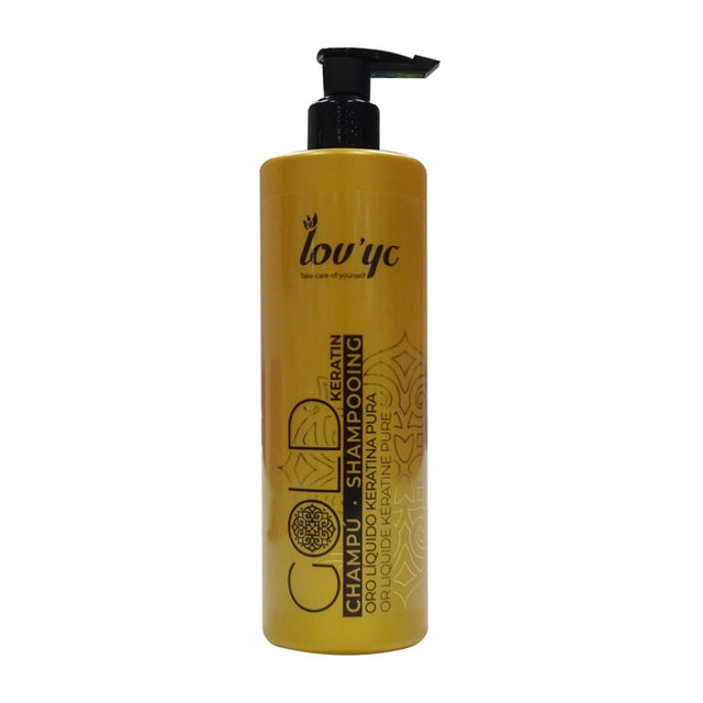 Elie Saab Lovyc Gold Keratin Champu Cabello Seco 500ml - Feel You