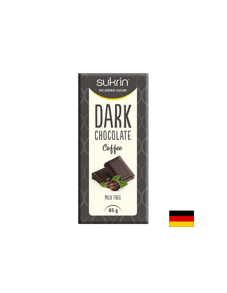 Черен шоколад с кафе (без захар), 85 g - Feel You