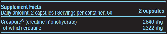 Mega Creatine / 120 Caps
