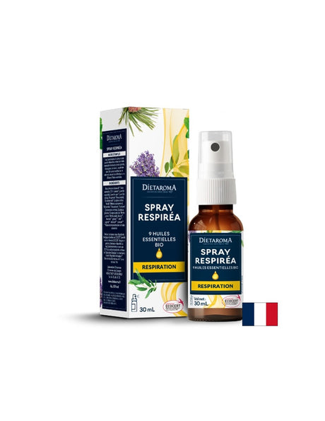 Спрей за дихателната система с 9 вида етерични масла, 30 ml - Feel You