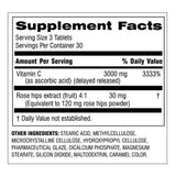 Витамин Ц с шипка със забавено освобождаване - 90 таблетки - Feel You