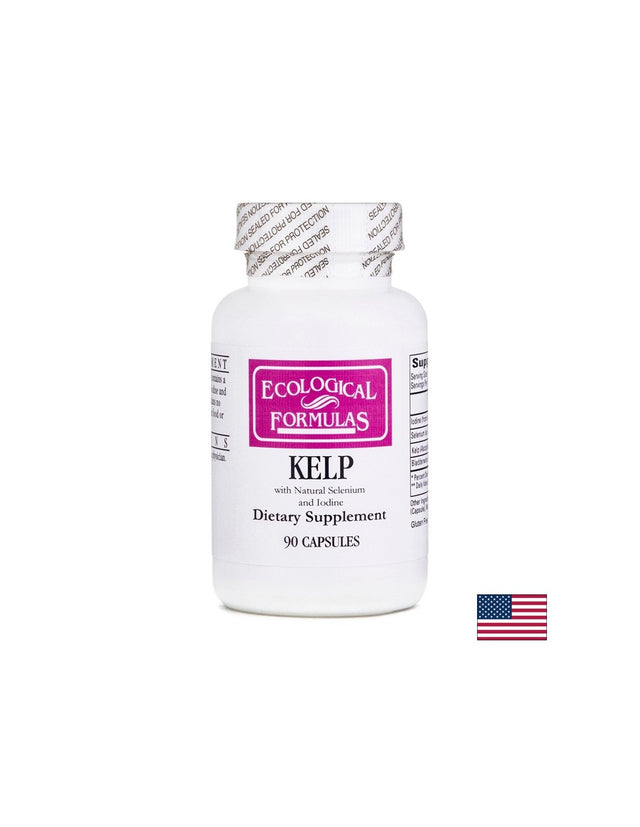 Келп (кафяви водорасли, фукус) - Щитовидна жлеза, 90 капсули - Feel You