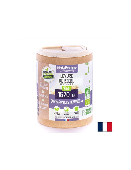 Коса, кожа и нокти - Бирена мая Био, 90 капсули - Feel You