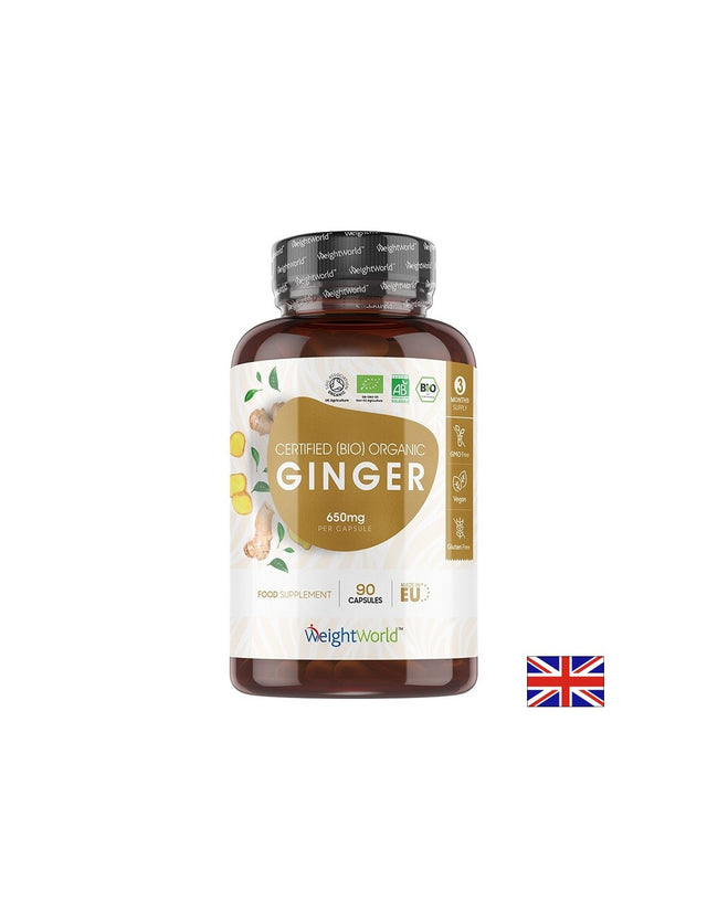 При стомашен дискомфорт - Джинджифил (корен), 90 капсули - Feel You