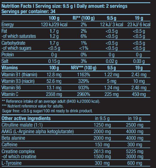 Black Blood NOX+ 330g - Feel You