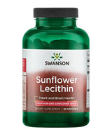 Sunflower Lecithin 1 200 mg | from Non-GMO Sunflower Seeds - 90 Гел капсули - Feel You