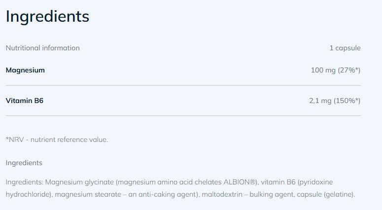 Chela-Mag B6 Mother / 30 Caps