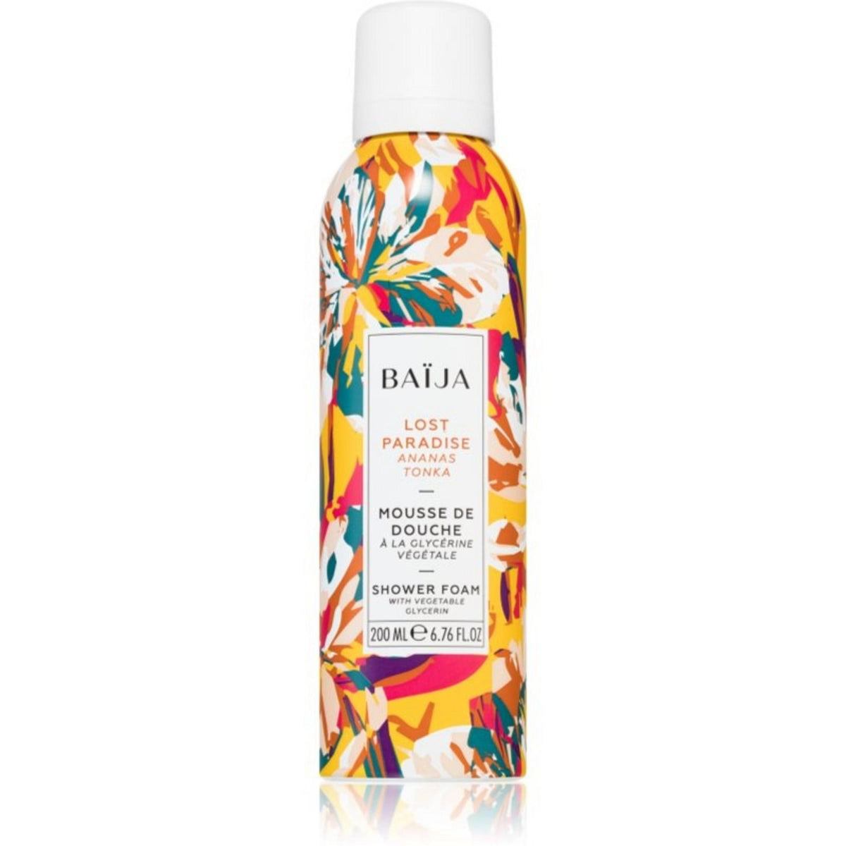 Baija, Lost Paradise, Cleansing & Hydrating, Shower Mousse, 200 ml