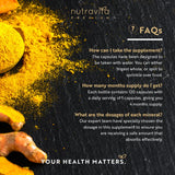 Премиум Куркумин 95% Куркуминоиди с Bioperine® – 120 капсули - Feel You