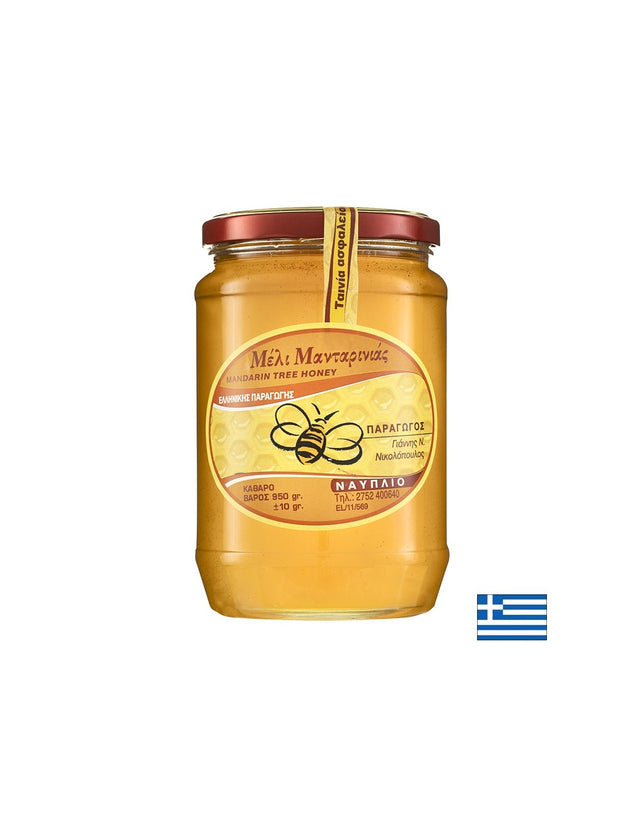 Пчелен мед от Мандариново дърво от полуостров Пелопонес, Гърция/ 950 g - Feel You