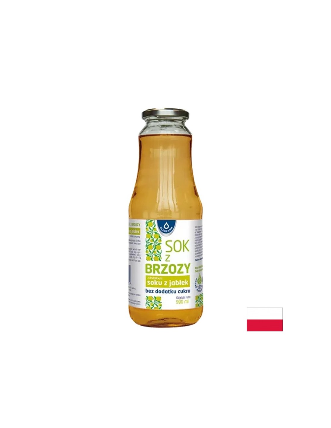 Сок от бреза + Ябълка – Хидратация, 990 ml - Feel You
