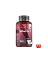 Витамин A 10 000 IU / 3000 µg – Зрение, имунитет и кожа, 365 таблетки - Feel You