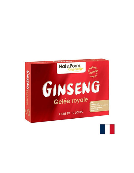 Енергия и силен имунитет - Aзиатски женшен и Пчелно млечице, 30 ампули пиене - Feel You