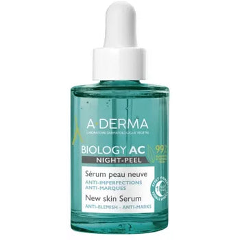 A-Derma - Biology AC Night-Peel New Skin Serum - Noční peelingové sérum - 30ml - Feel You