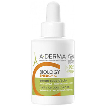 A-Derma - Biology Energy C Radiance Boost Serum - Rozjasňující pleťové sérum - 30ml