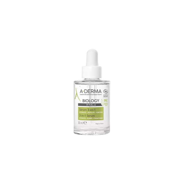 A-Derma, Biology Hyalu, Hydrates, Morning, Serum, For Face, 30 ml - Feel You
