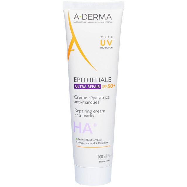 A-Derma - Epitheliale Ultra Repair Repairing Cream Anti-Marks SPF 50 - Regenerační krém - 100ml - Feel You