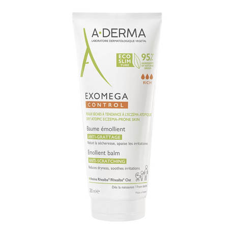 A-Derma - Exomega Control Rich Emollient Balm - 200ml - Feel You