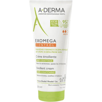A-Derma - Exomega Control Rich Emollient Cream - 200ml - Feel You