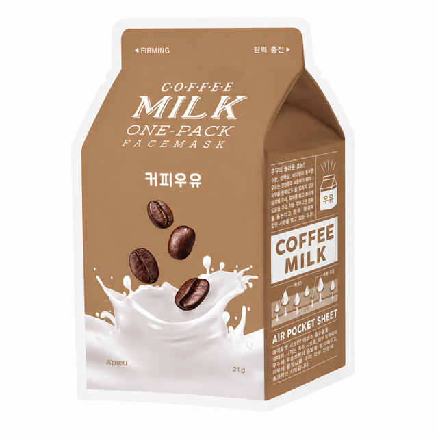 A'pieu - Coffee Milk One-Pack Face Mask, 1sheet - Feel You