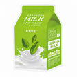 A'pieu - Green Tea Milk One-Pack Face Mask, 1sheet - Feel You