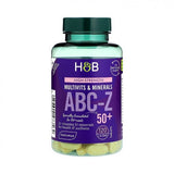 Мултивитамини и минерали за възрастни ABC-Z 50+ 120 таблетки HOLLAND & BARRETT - Feel You