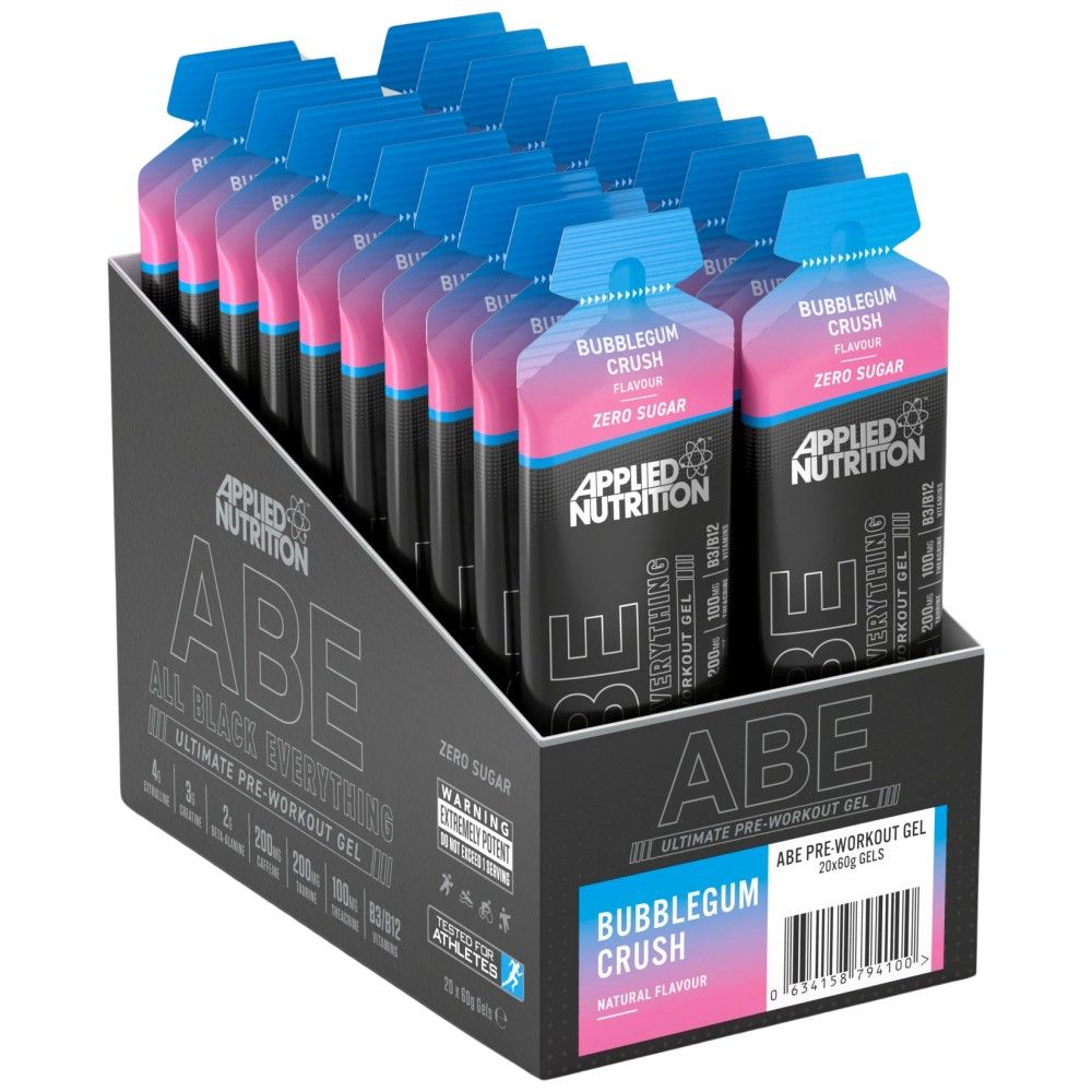 ABE Gel | All Black Everything Pre-Workout - 20 x 60 грама - Feel You