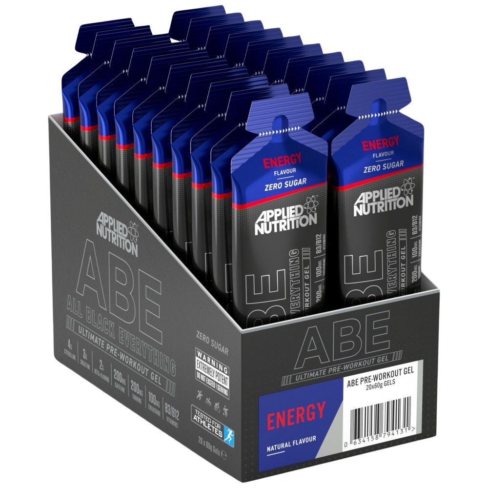 ABE Gel | All Black Everything Pre-Workout - 20 x 60 грама - Feel You