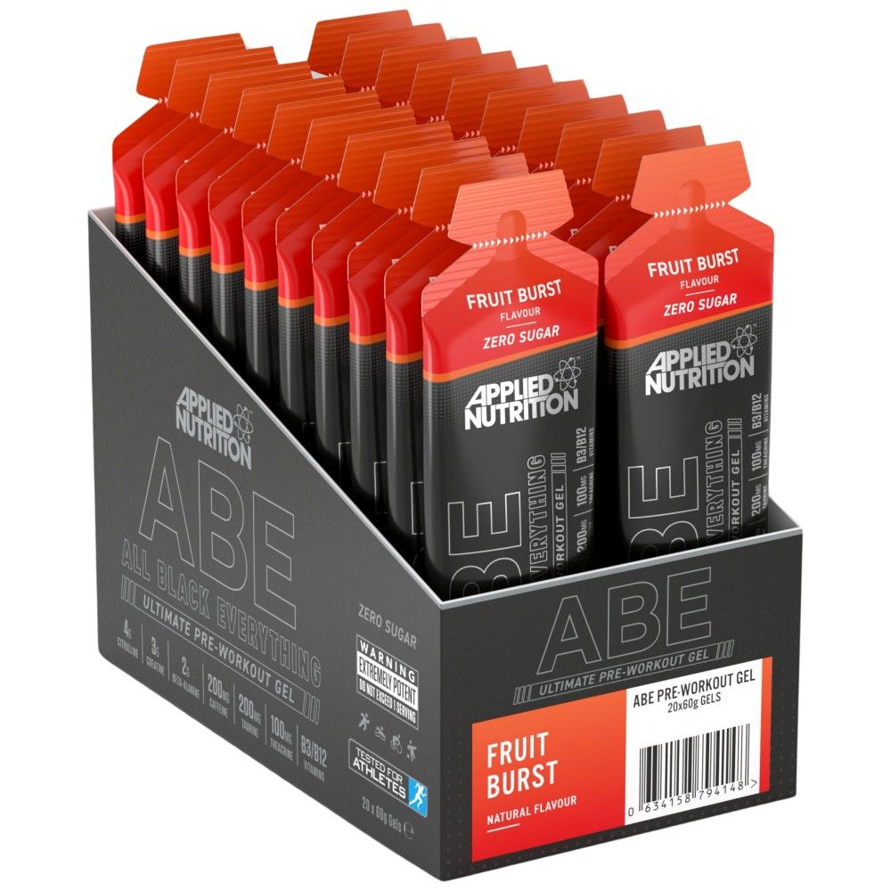 ABE Gel | All Black Everything Pre-Workout - 20 x 60 грама - Feel You