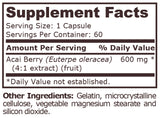 ACAI 600 mg - 60 Capsules