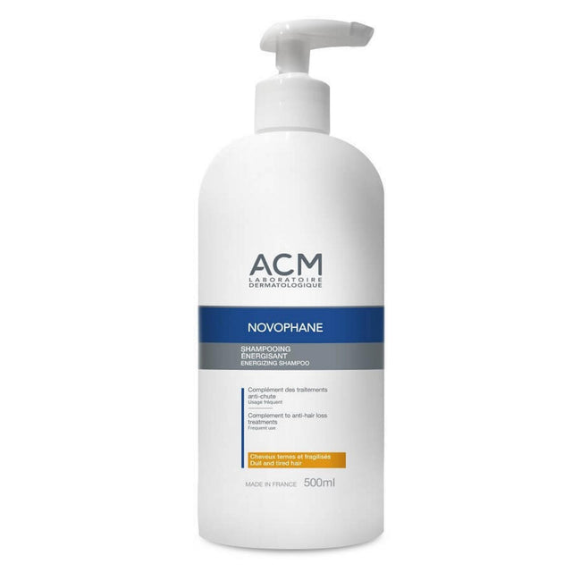 Laboratoire ACM, Novophane, Hair Treatment Shampoo, Energizing, Fine, 500 ml - Feel You