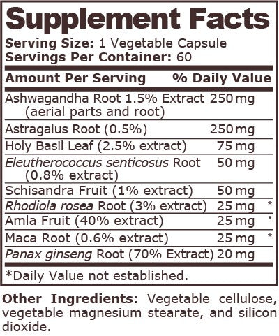 ADAPTOGEN FORMULA - 60 capsules - Feel You