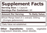 AFRICAN MANGO 500 mg - 60 Capsules