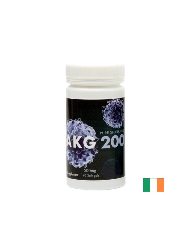 Сърдечна и мозъчна функция - Масло от черен дроб на Акула AKG 200, 1000 mg х 120 софтгел капсули - Feel You