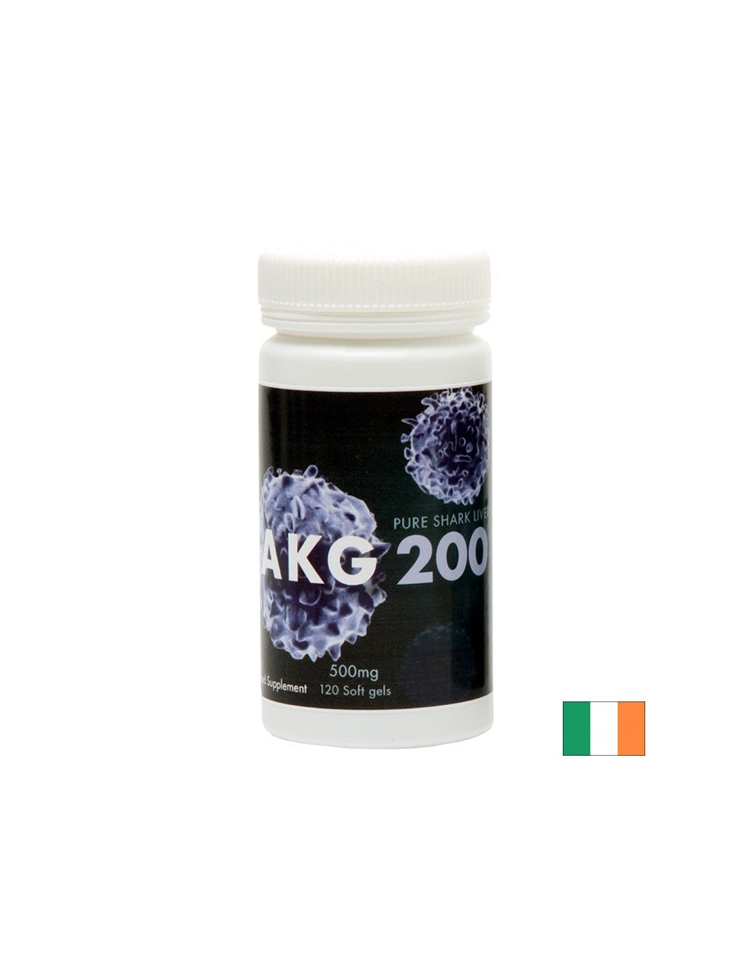 Сърдечна и мозъчна функция - Масло от черен дроб на Акула AKG 200, 1000 mg х 120 софтгел капсули - Feel You