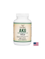 AKG (Alpha Ketoglutaric Acid) / Алфа-кетаглутарова киселина, 180 капсули Double Wood - Feel You