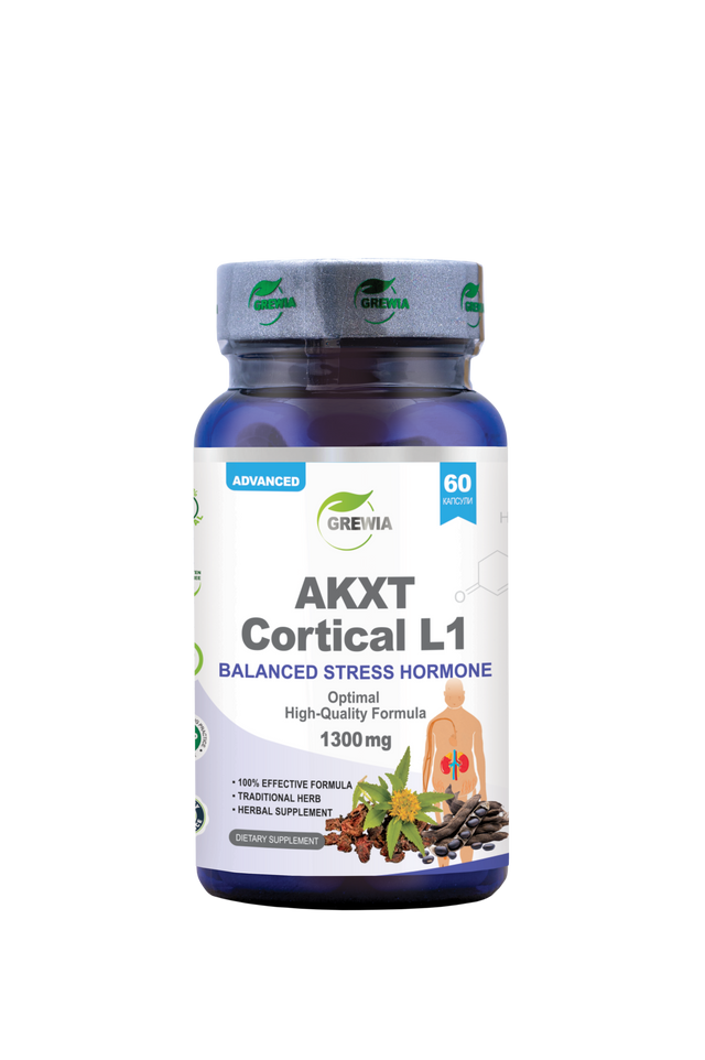 AKXT Cortical L1 Advanced Traditional Herb Herbal Supplement – 1300 mg, 60 Caps. - Feel You