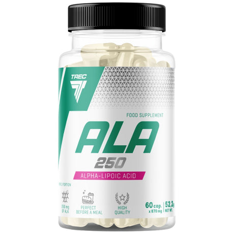 ALA 250 | Alpha Lipoic Acid 250 mg - 60 капсули - Feel You