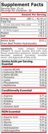 AMINO 10 000 - FRUIT PUNCH - 500 ml