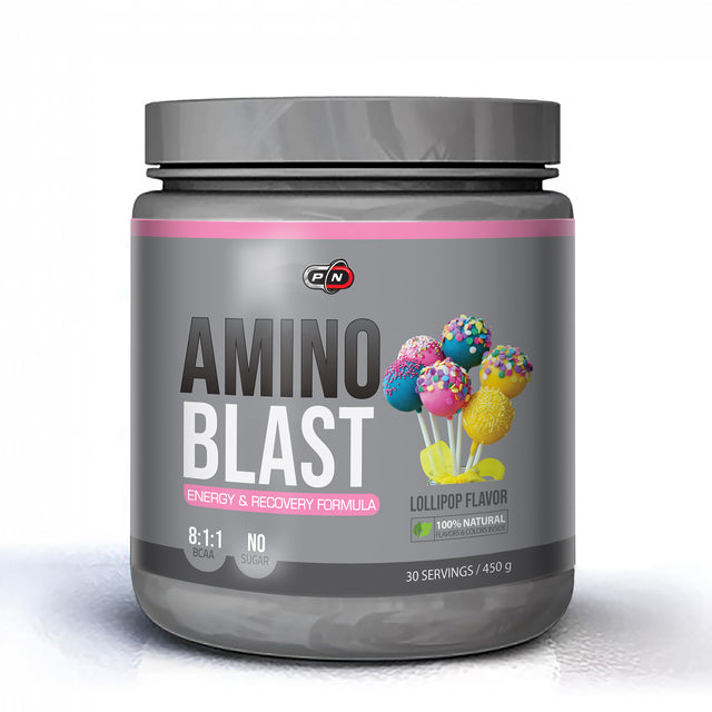 AMINO BLAST - LOLLIPOP - NATURALLY FLAVORED - 450 Г - Feel You