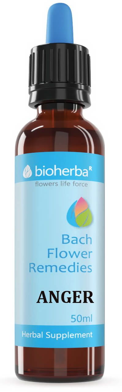ANGER Капки на д-р Бах при гняв и конфликти 50 мл - Feel You