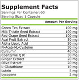 ANTIOXIDANT COMPLEX - 60 vcaps - Feel You