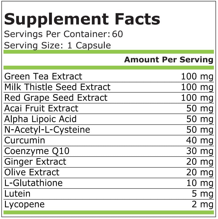 ANTIOXIDANT COMPLEX - 60 vcaps